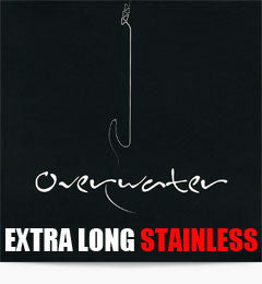 Overwater Custom Bass Strings - Extra Long Stainless Steel Sets